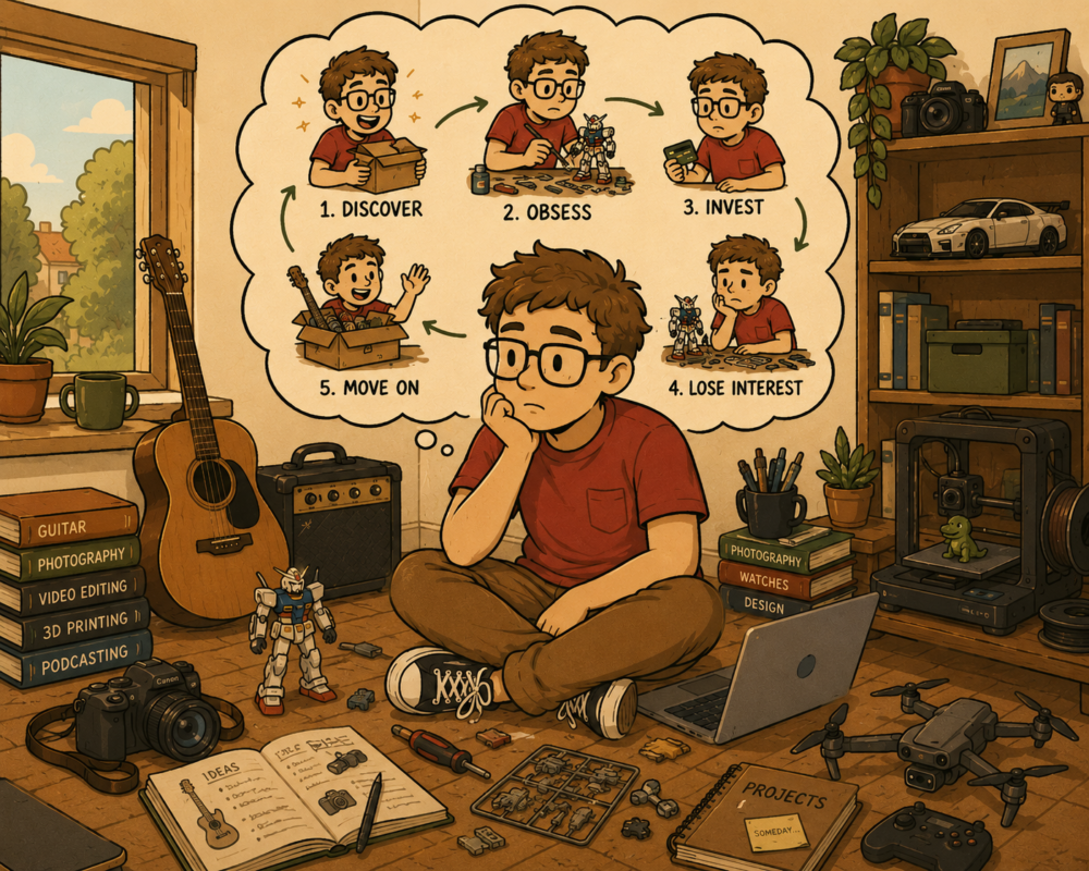 Why Do People With ADHD Get Obsessed With Hobbies and Then Suddenly Lose Interest?